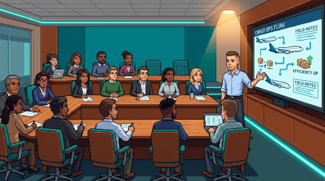 The solo presentation